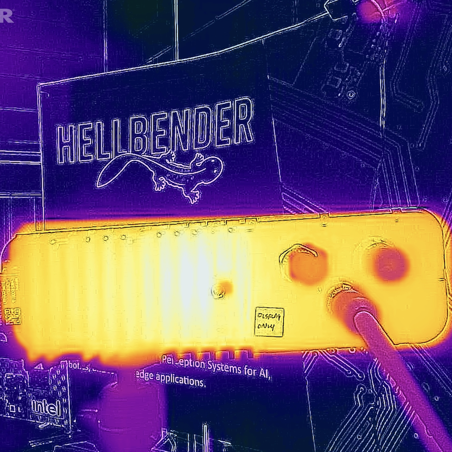 thermal stereo image square
